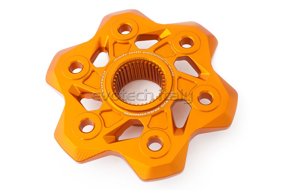 Evotech Srl Billet Aluminium Rear Hub Flange for KTM 1290 / 1390 