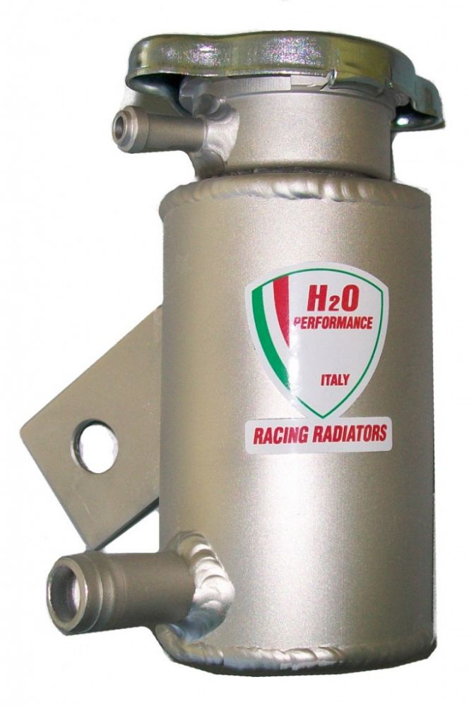 Galletto Radiatori (H2O Performance) Aluminum Radiator Overflow Reservoir Galletto Radiatori (H2O Performance) Aluminum Radiator Overflow Reservoir