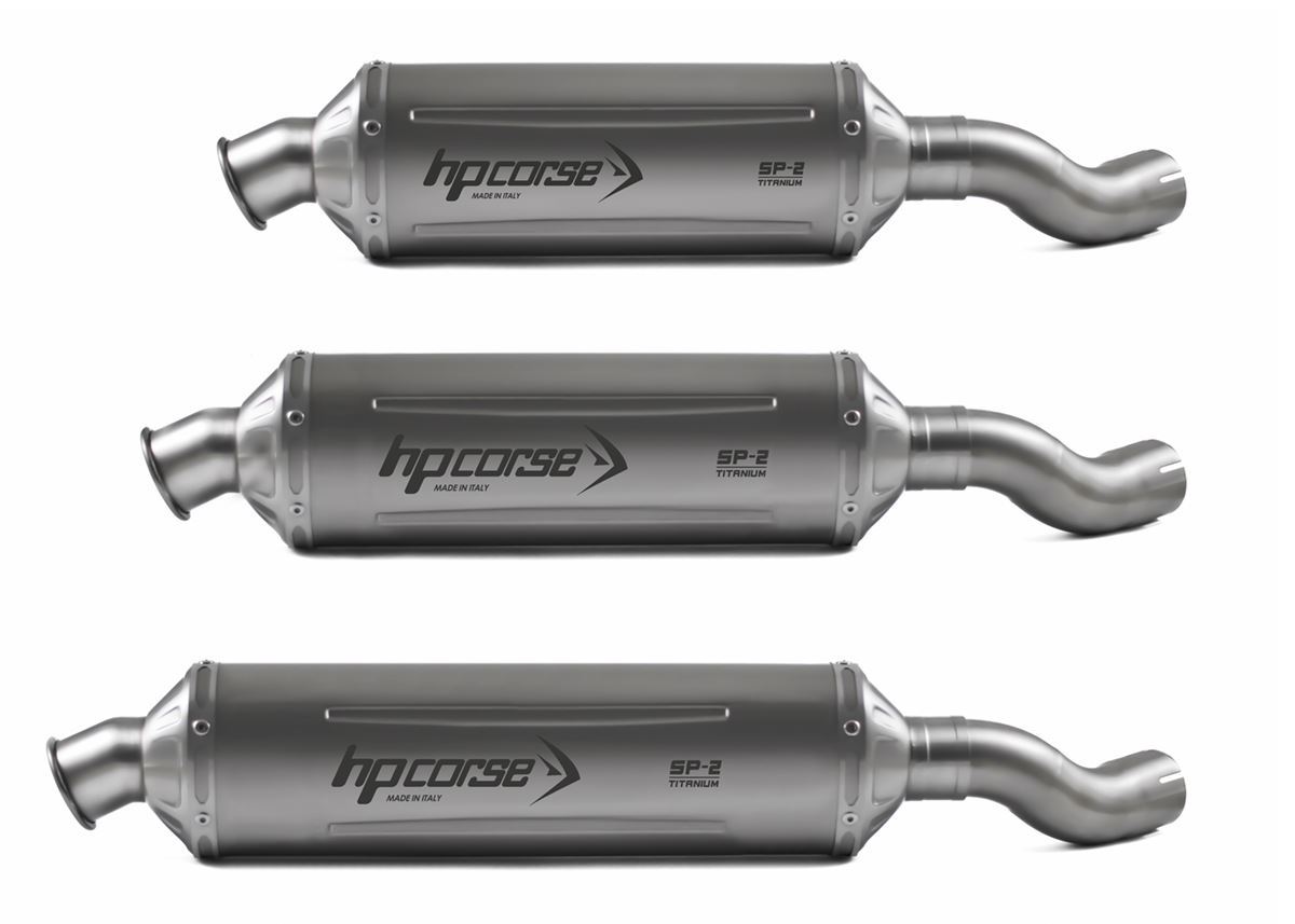 Silencieux HP Corse SP-2 Black Titane Pour Yamaha Ténéré 700 (2019-2025)