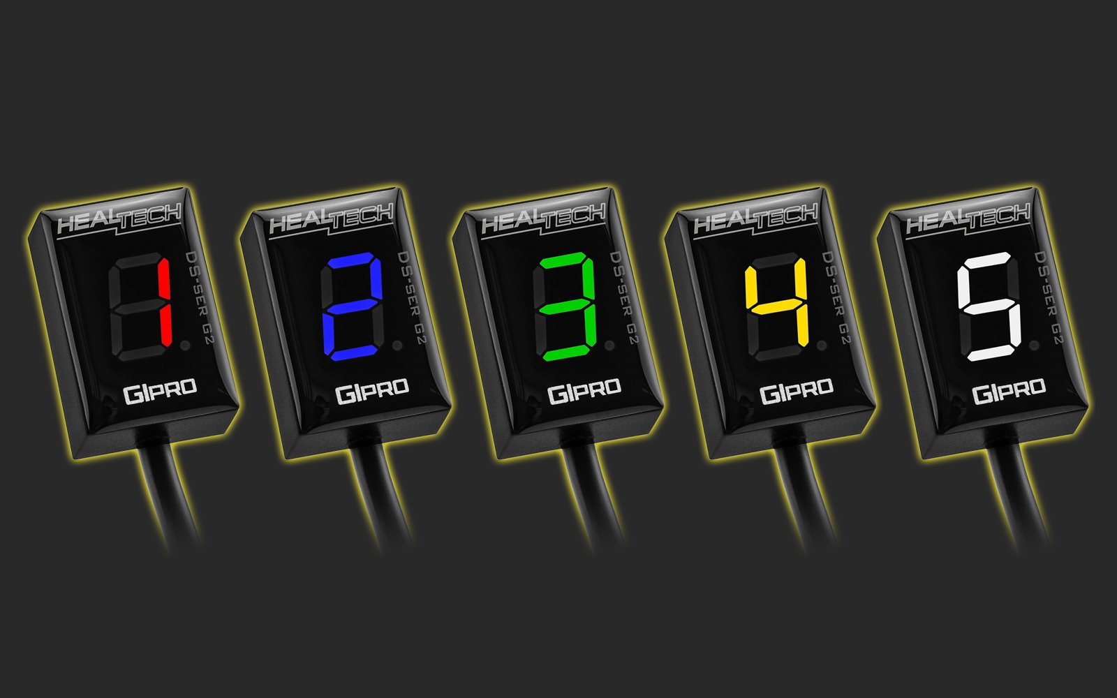 Healtech GIpro DSseries G2 Gear Position Indicator for Honda Type 1