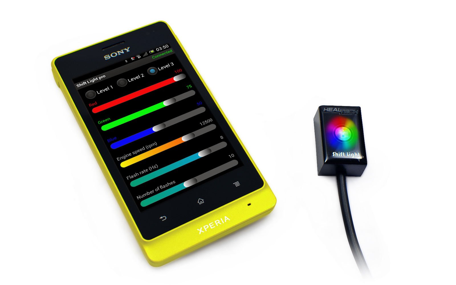 Healtech Shift Light Pro Programmable Shift Light Module