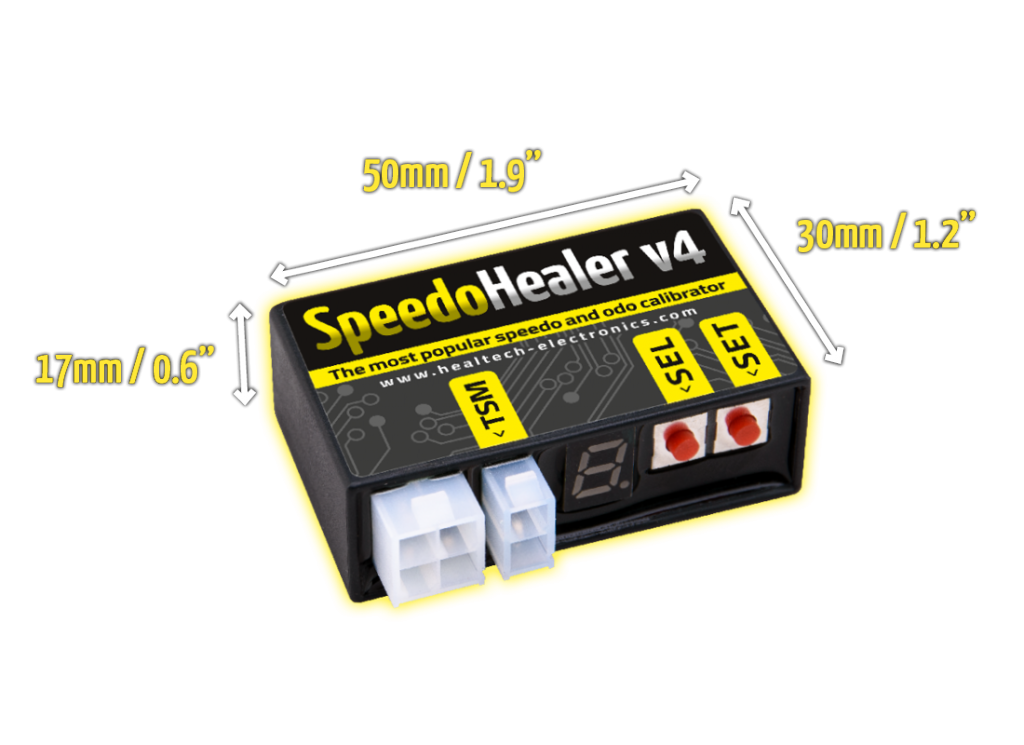Healtech SpeedoHealer v4TSD Speedometer/Odometer Corrector