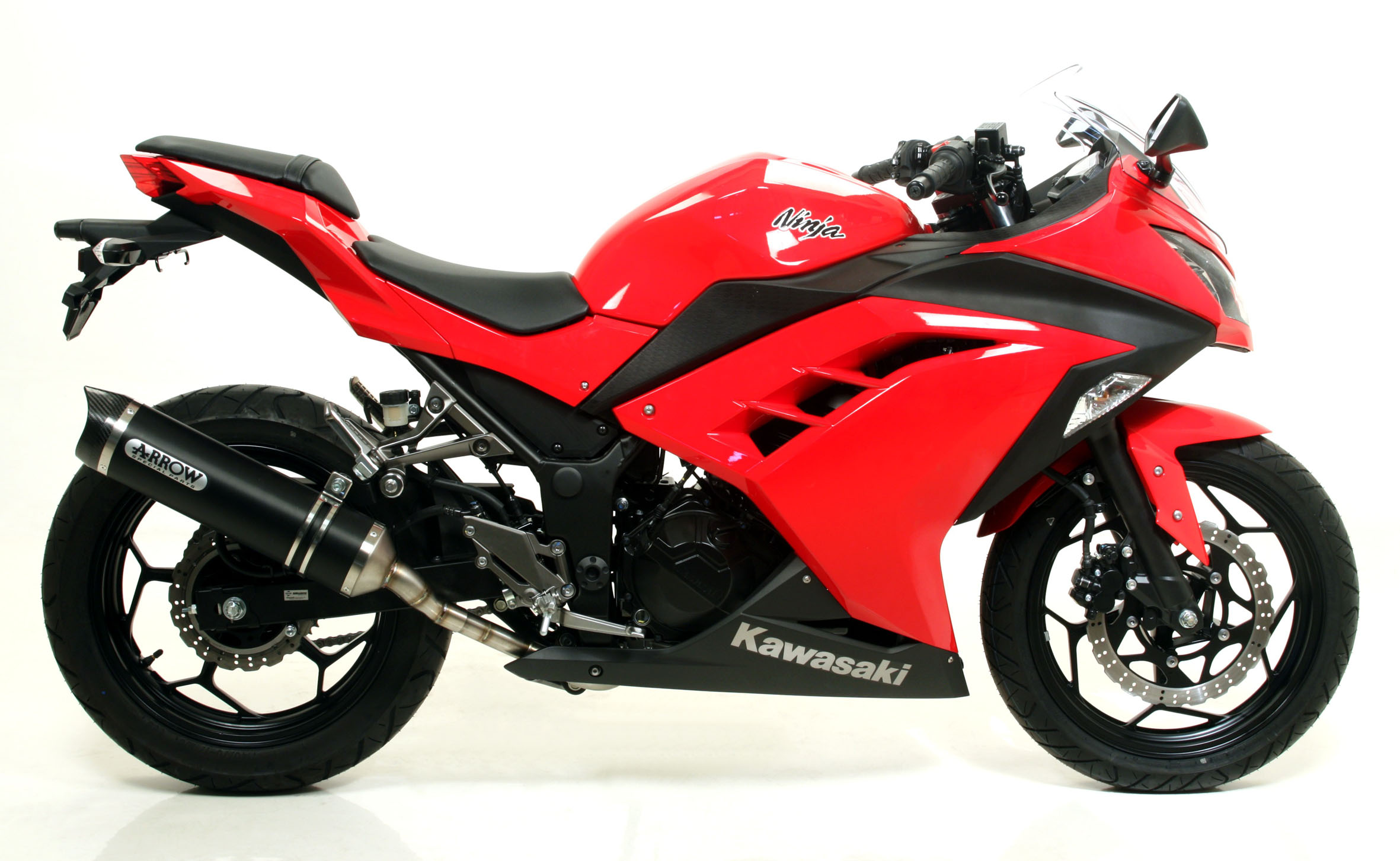 Arrow Exhausts For The Kawasaki NINJA 300 2013 2017