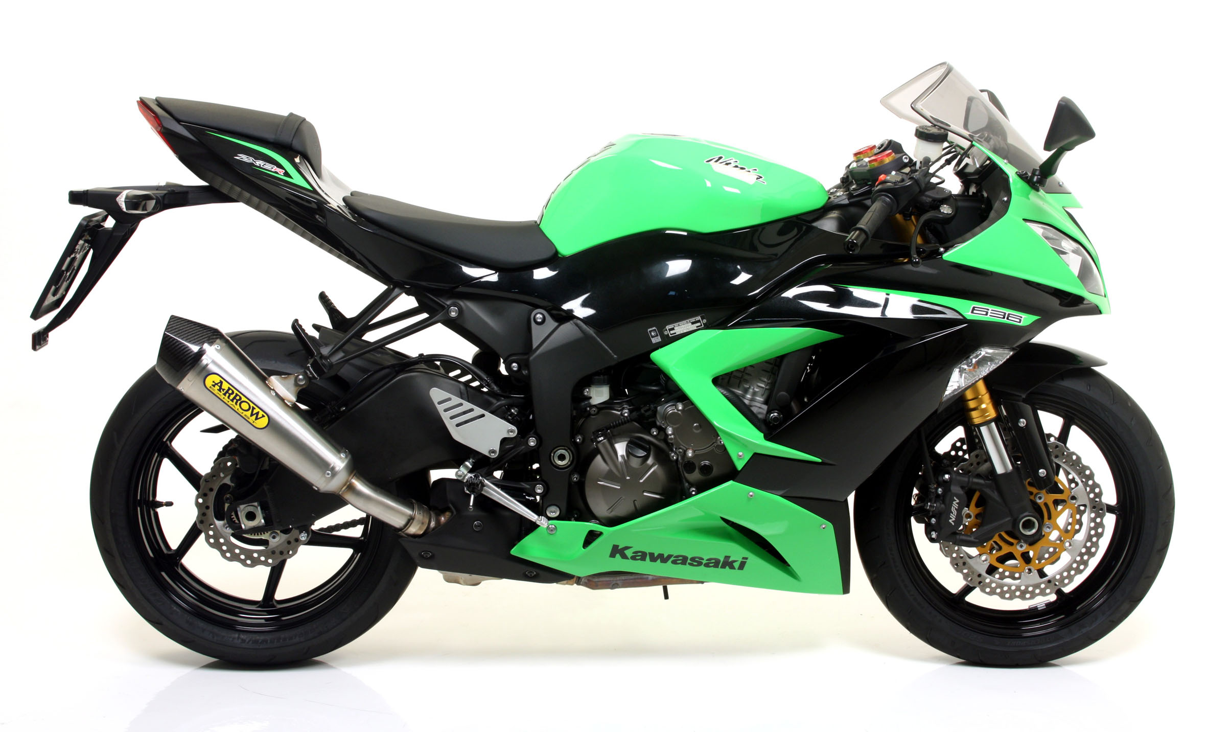 Arrow Exhausts For The Kawasaki ZX6R 20132016