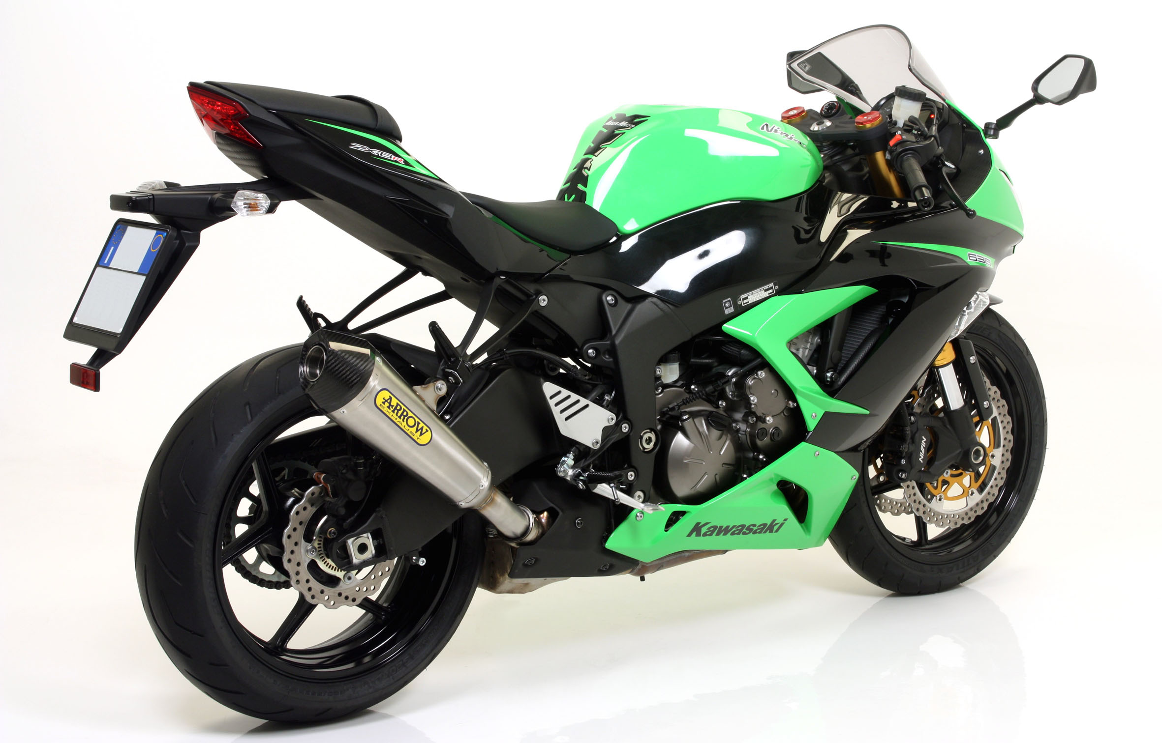 Arrow Exhausts For The Kawasaki ZX6R 20132016