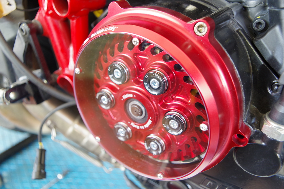 ducati scrambler dry clutch
