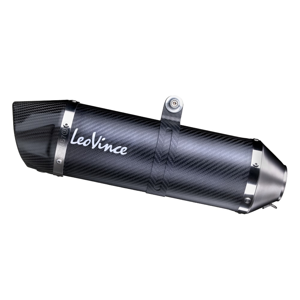 Leo Vince LV One Evo Carbon Fiber | Slip-On Exhaust For Honda CB300F '15-19, CBR300R '11-19 Leo Vince LV One Evo Carbon Fiber | Slip-On Exhaust For Honda CB300F '15-19, CBR300R '11-19