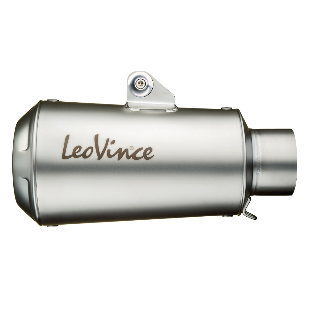 LeoVince LV-10 Slip-On Full Black - Lowest Price Guarantee