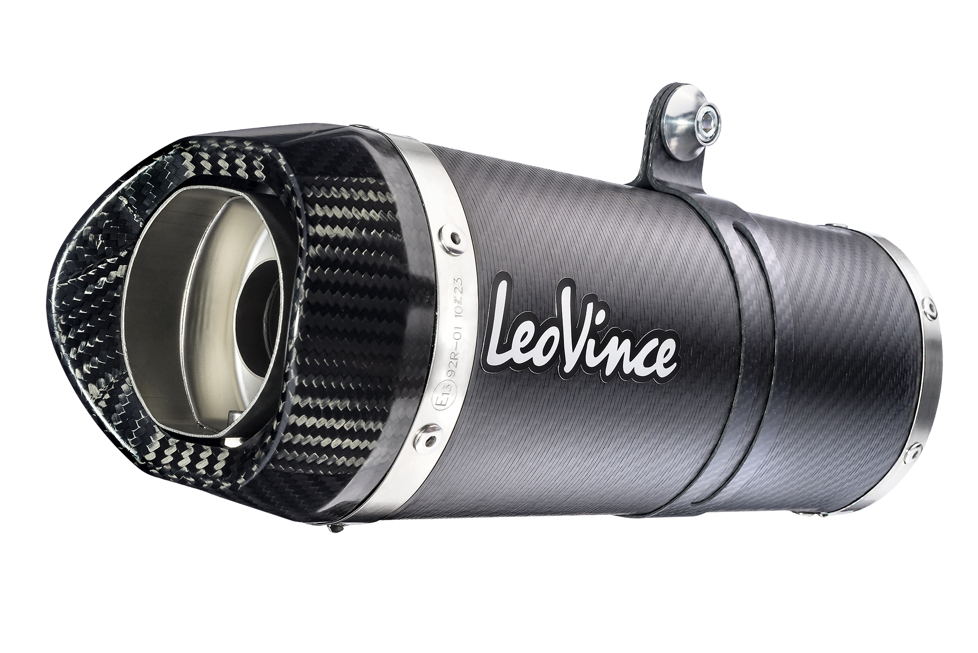 Leo Vince LV One Evo Carbon Fiber | Slip-On Exhaust For Triumph Triple 765 S/R/RS '17-19 Leo Vince LV One Evo Carbon Fiber | Slip-On Exhaust For Triumph Triple 765 S/R/RS '17-19