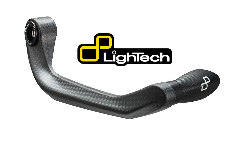 Lightech C-TECH Carbon Fiber Brake Lever Guard with Billet End