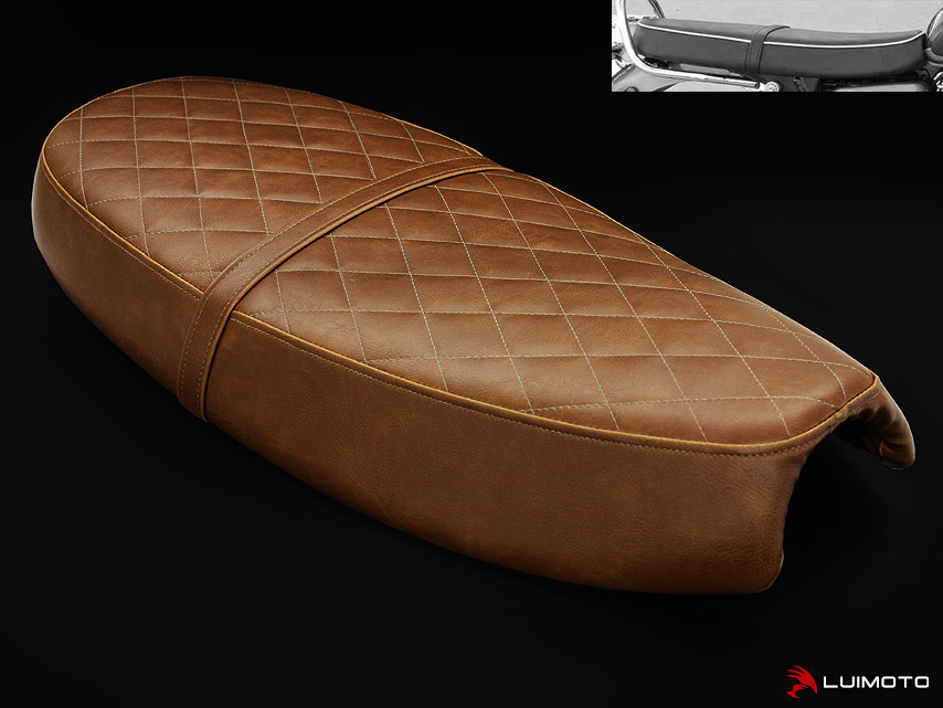 LUIMOTO Flat Top MOTORCYCLE SEAT COVERS FOR TRIUMPH SCRAMBLER 06-16 | BONNEVILLE 00-15 | T100 16 LUIMOTO Flat Top MOTORCYCLE SEAT COVERS FOR TRIUMPH SCRAMBLER 06-16 | BONNEVILLE 00-15 | T100 16