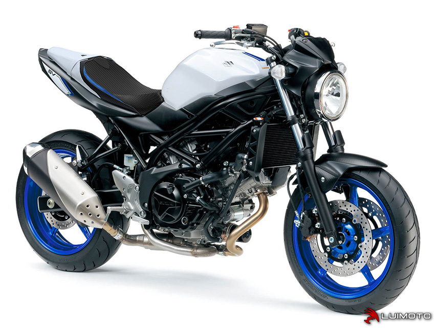 LUIMOTO STYLELINE Rider Seat Covers for the SUZUKI SV650 (2016+)