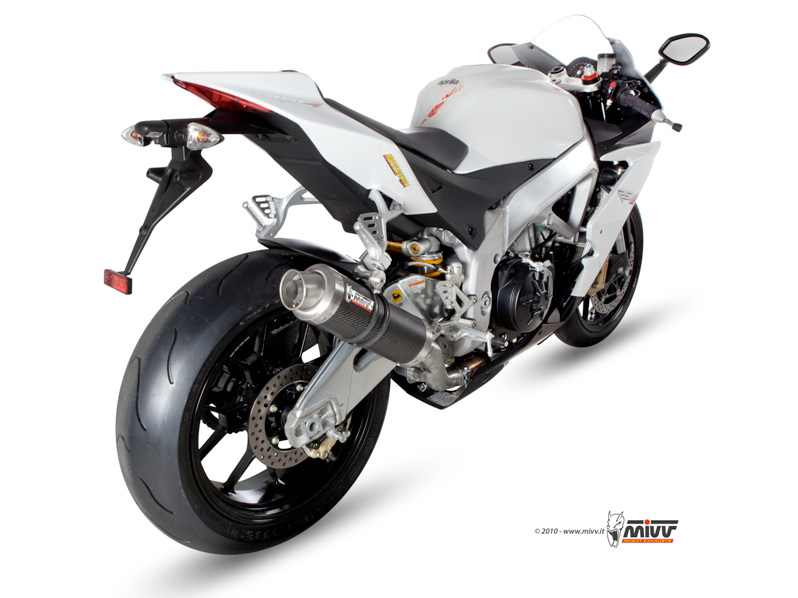 MIVV Slip-on, GP Carbon, Standard Exhaust For Aprilia RSV4 2009-2016 MIVV Slip-on, GP Carbon, Standard Exhaust For Aprilia RSV4 2009-2016
