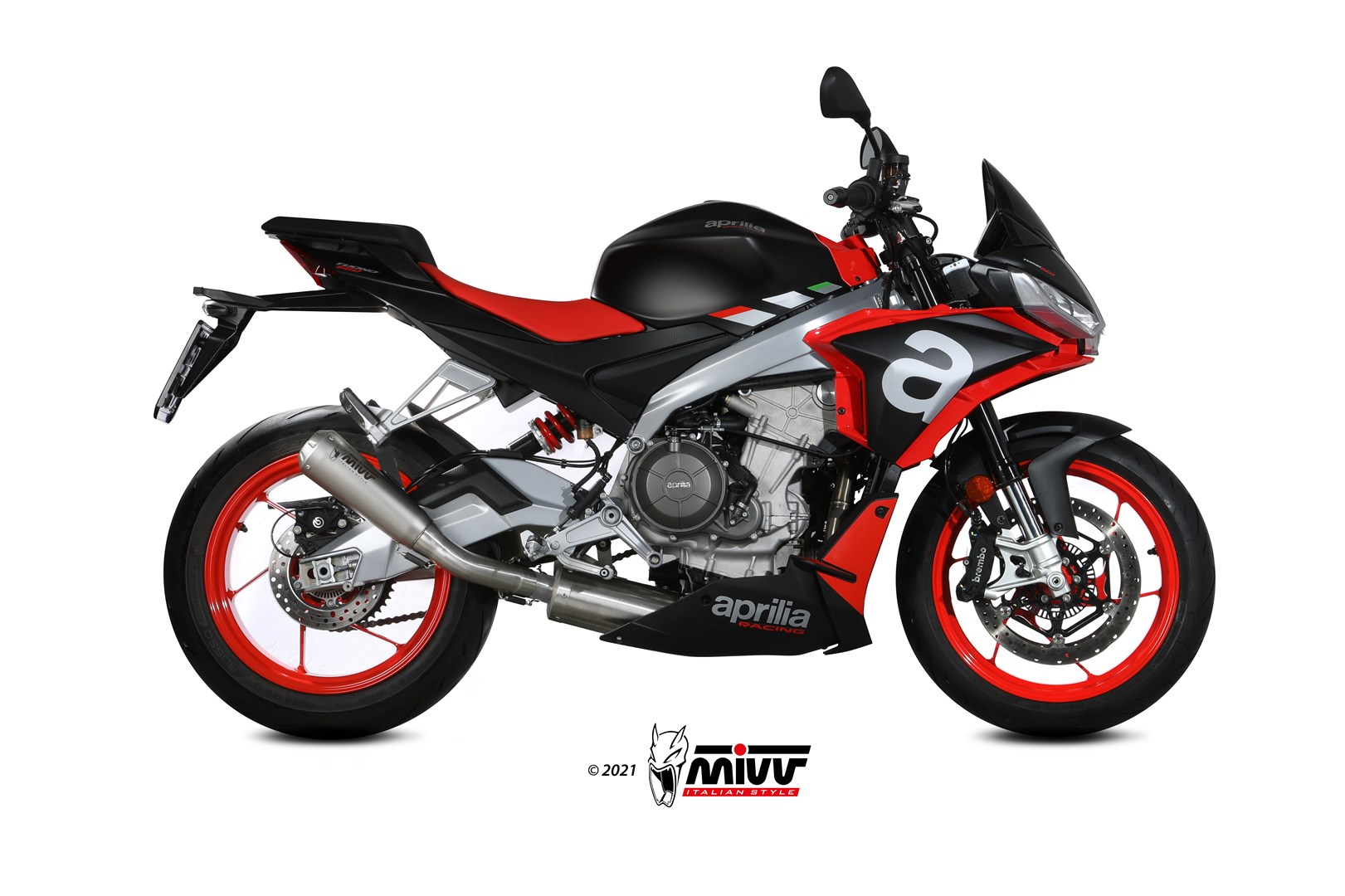 MIVV Full System 1x1, X-M1 Titan, Alto/High up Exhaust For Aprilia RS 660 20-21, Tuono 660 21 MIVV Full System 1x1, X-M1 Titan, Alto/High up Exhaust For Aprilia RS 660 20-21, Tuono 660 21