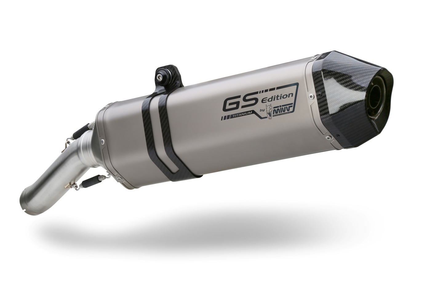 MIVV Slip-on, Speed Edge Titan, Standard Exhaust For BMW R 1200 GS / Adventure 2008-2009 MIVV Slip-on, Speed Edge Titan, Standard Exhaust For BMW R 1200 GS / Adventure 2008-2009