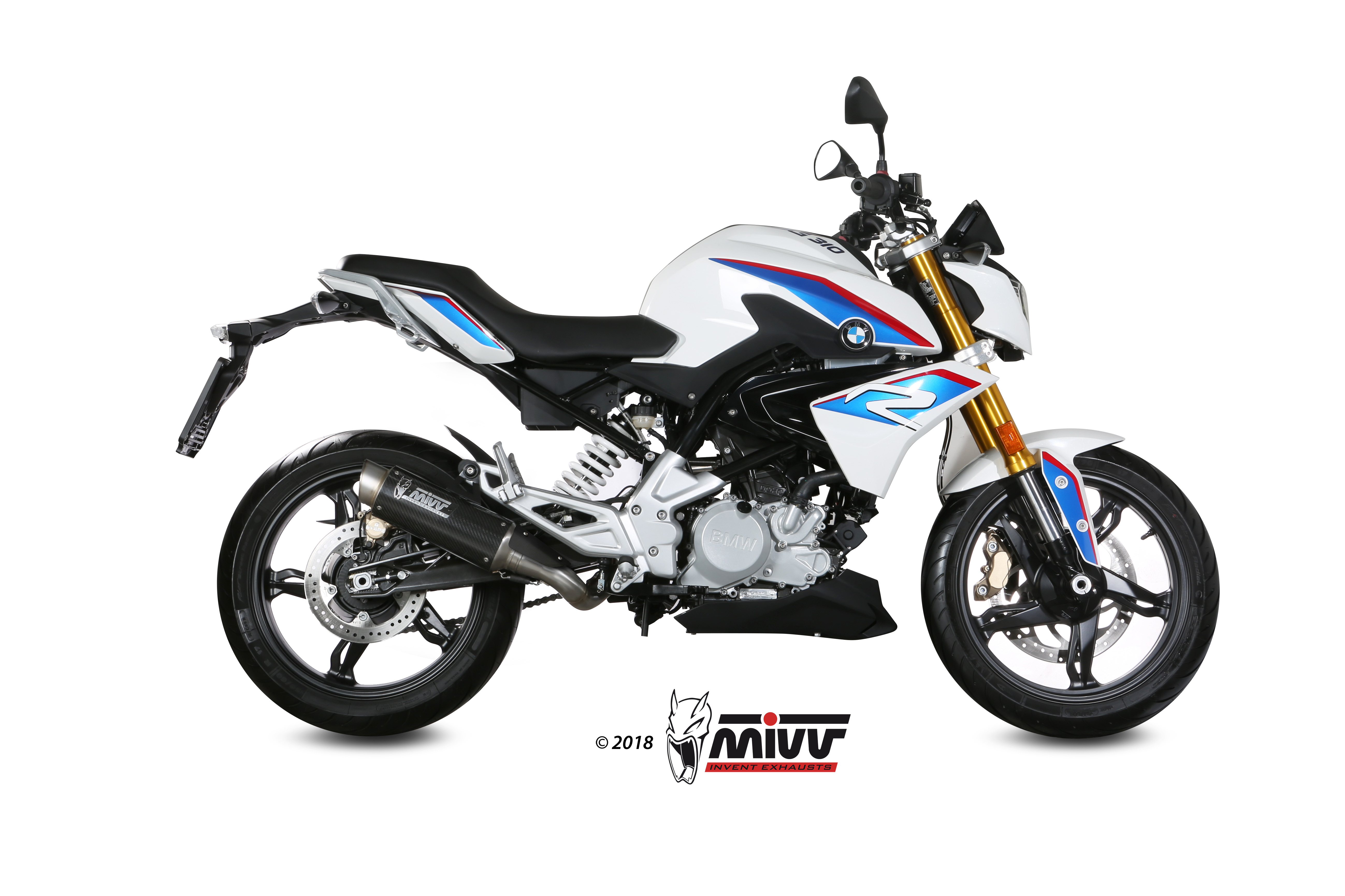 Bmw g310r on sale slip on exhaust