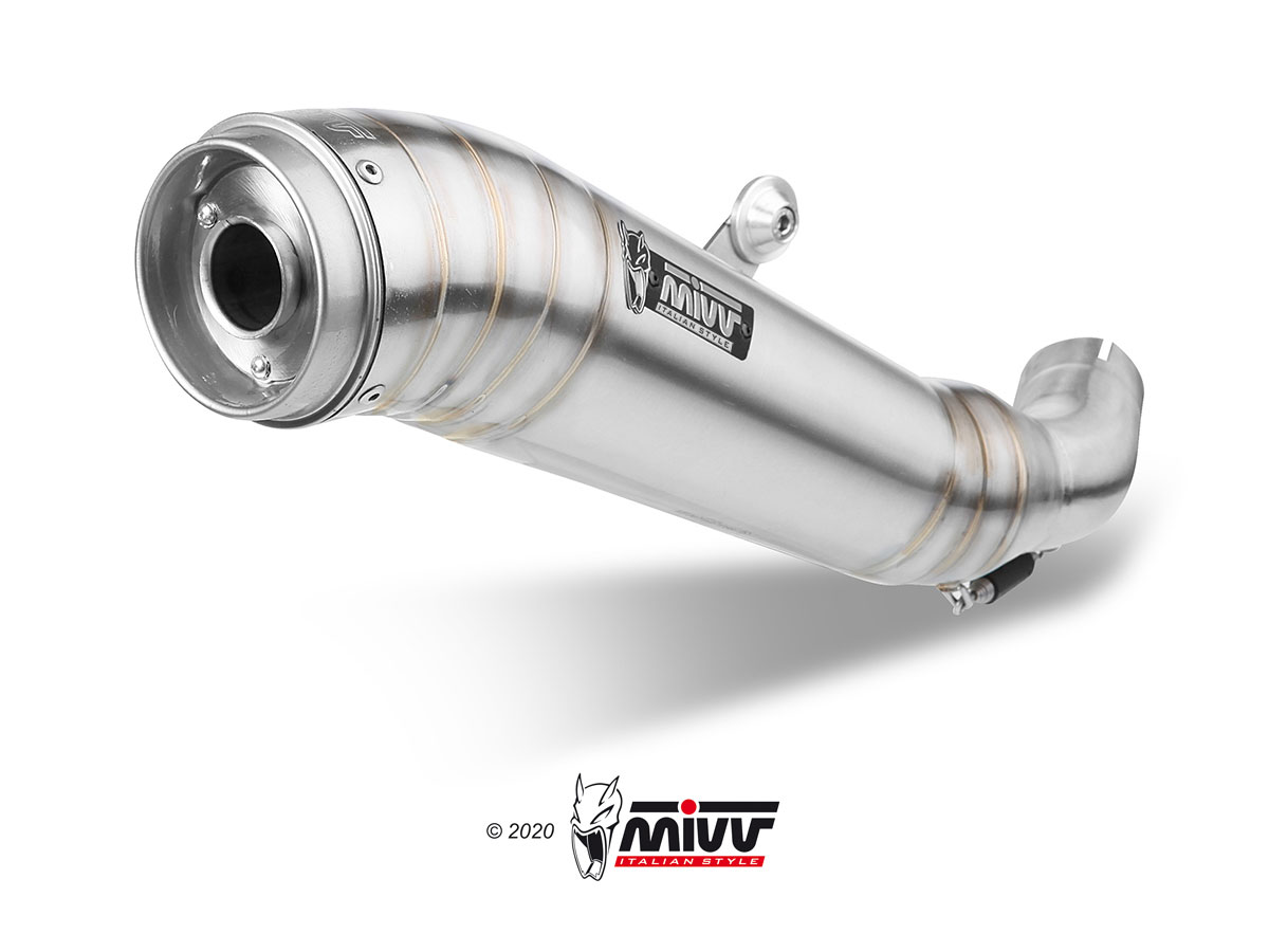 MIVV Slip-on, Ghibli Stainless Steel, Standard Exhaust For