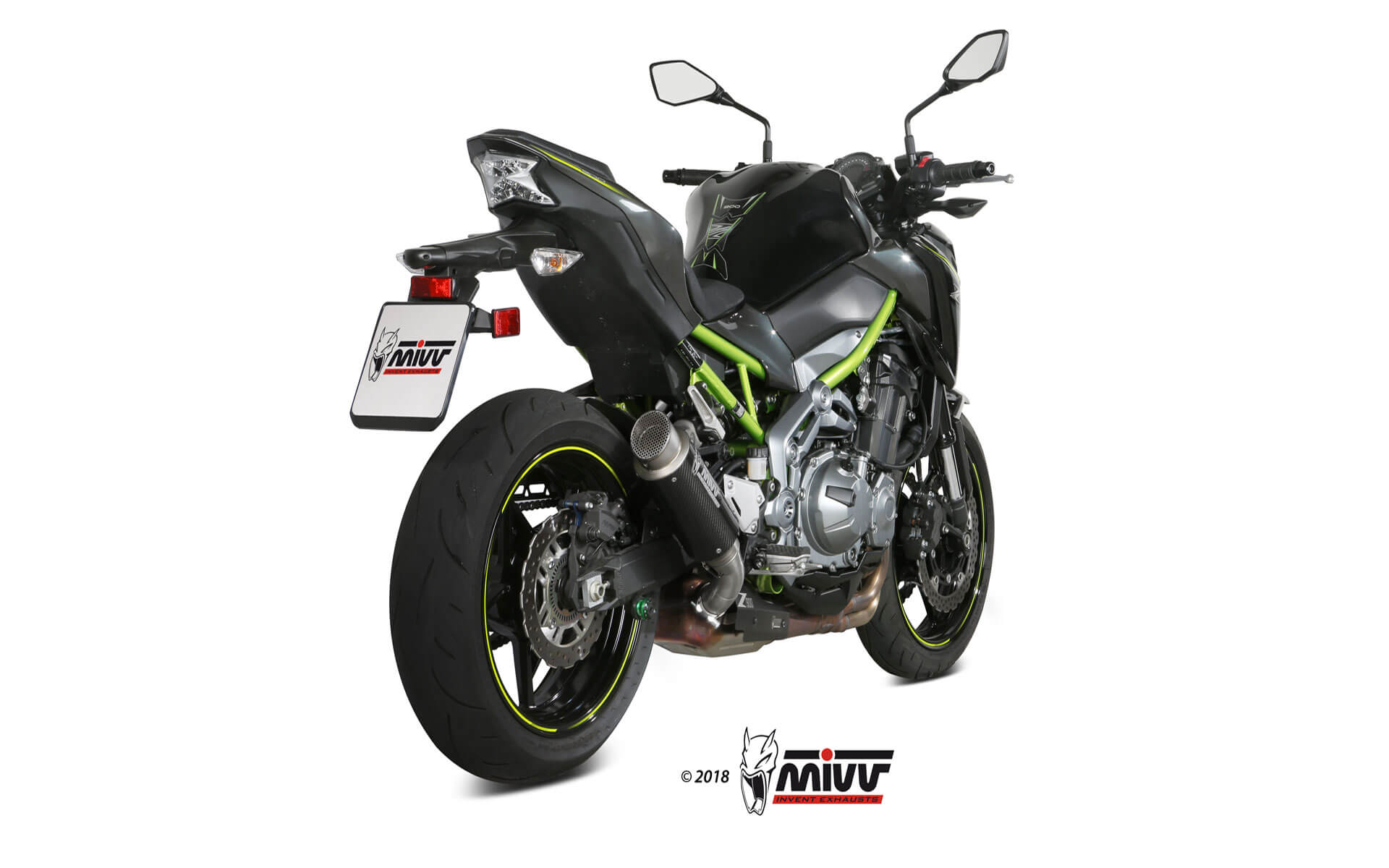 Mivv Slip-On GPpro Titan Standard Per KAWASAKI ZX-10 R/RR/SE (2016-2021) Omologato Euro3/4/5 - 2
