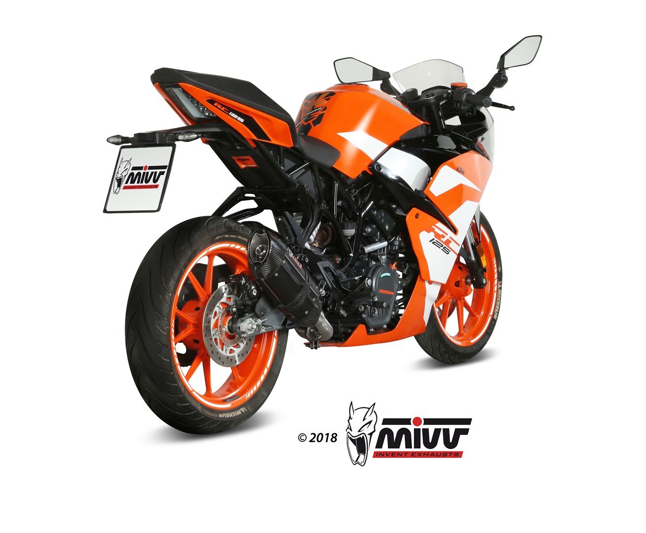 MIVV Exhaust Suono Slip-On KTM 125 / 200 / 390 Duke / RC125
