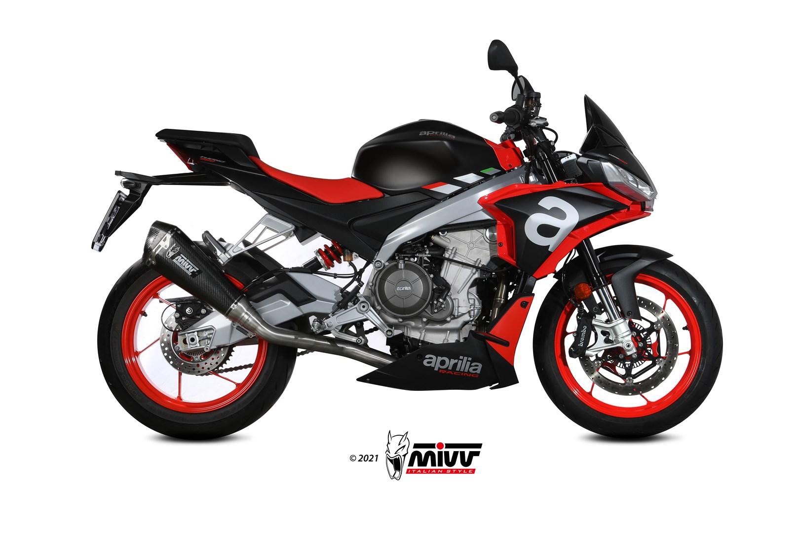 MIVV Full System 1x1, Delta Race Carbon, Alto/High up Exhaust For Aprilia RS 660 20-21, Tuono 660 21 MIVV Full System 1x1, Delta Race Carbon, Alto/High up Exhaust For Aprilia RS 660 20-21, Tuono 660 21