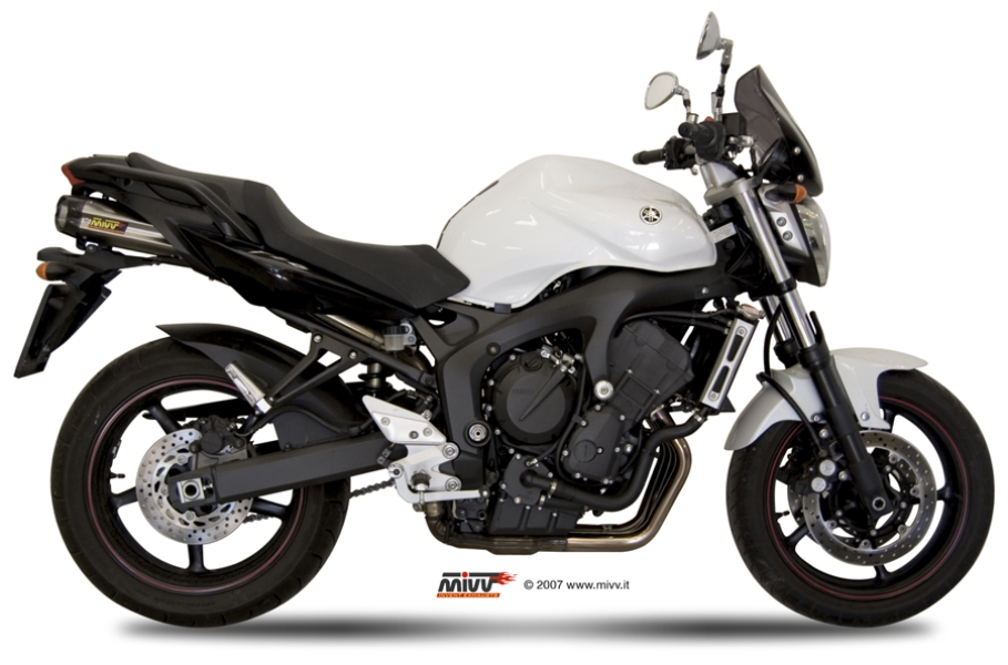 MIVV 2 Slip on Suono Stainless Steel Sub code Underseat Exhaust For Yamaha FZ6 FZ6 Fazer