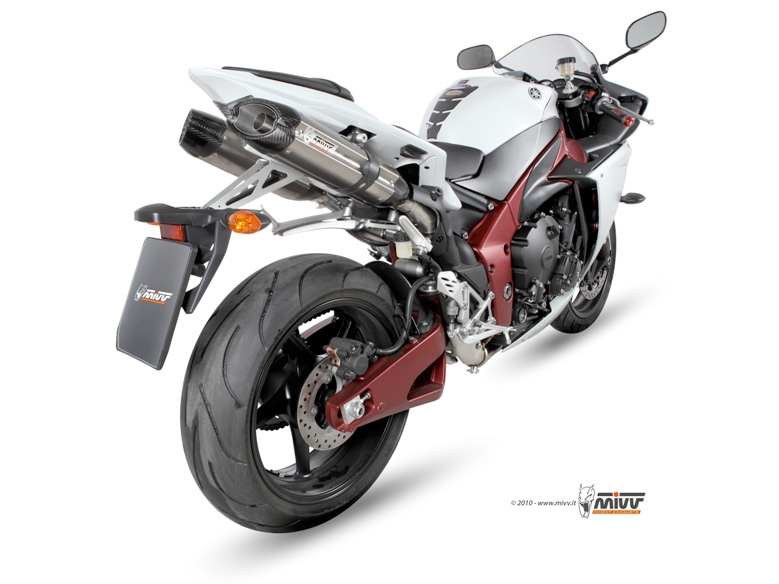 YAMAHA R1 ミブMIVV ステンレススチール マフラー MIVV （ミヴ） マフラー - 海外バイク部品、用品専門・通販店