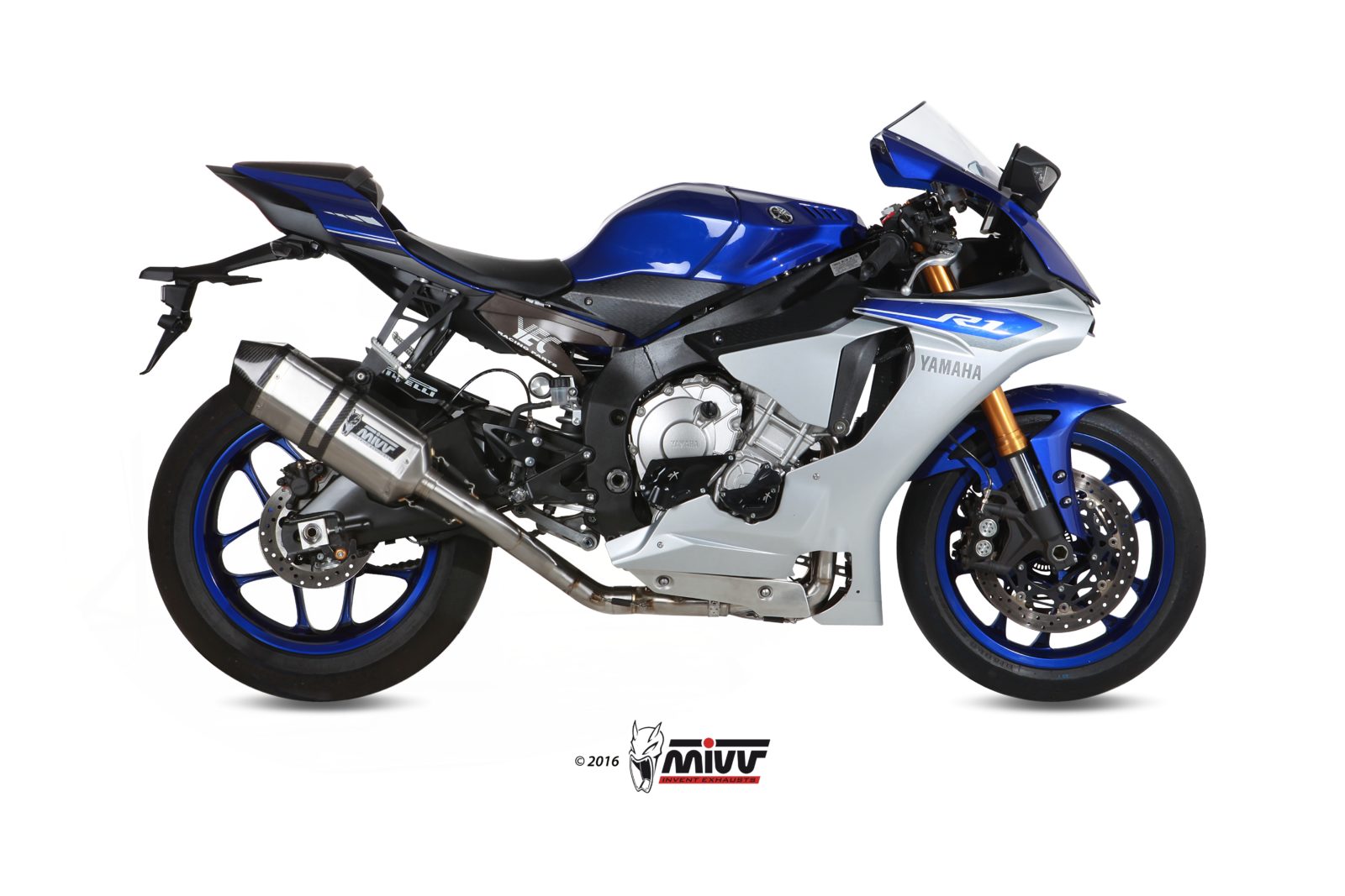 MIVV Full System 4x2x1, Speed Edge Stainless Steel, Standard Exhaust For Yamaha YZF-R1 2015-2022 MIVV Full System 4x2x1, Speed Edge Stainless Steel, Standard Exhaust For Yamaha YZF-R1 2015-2022