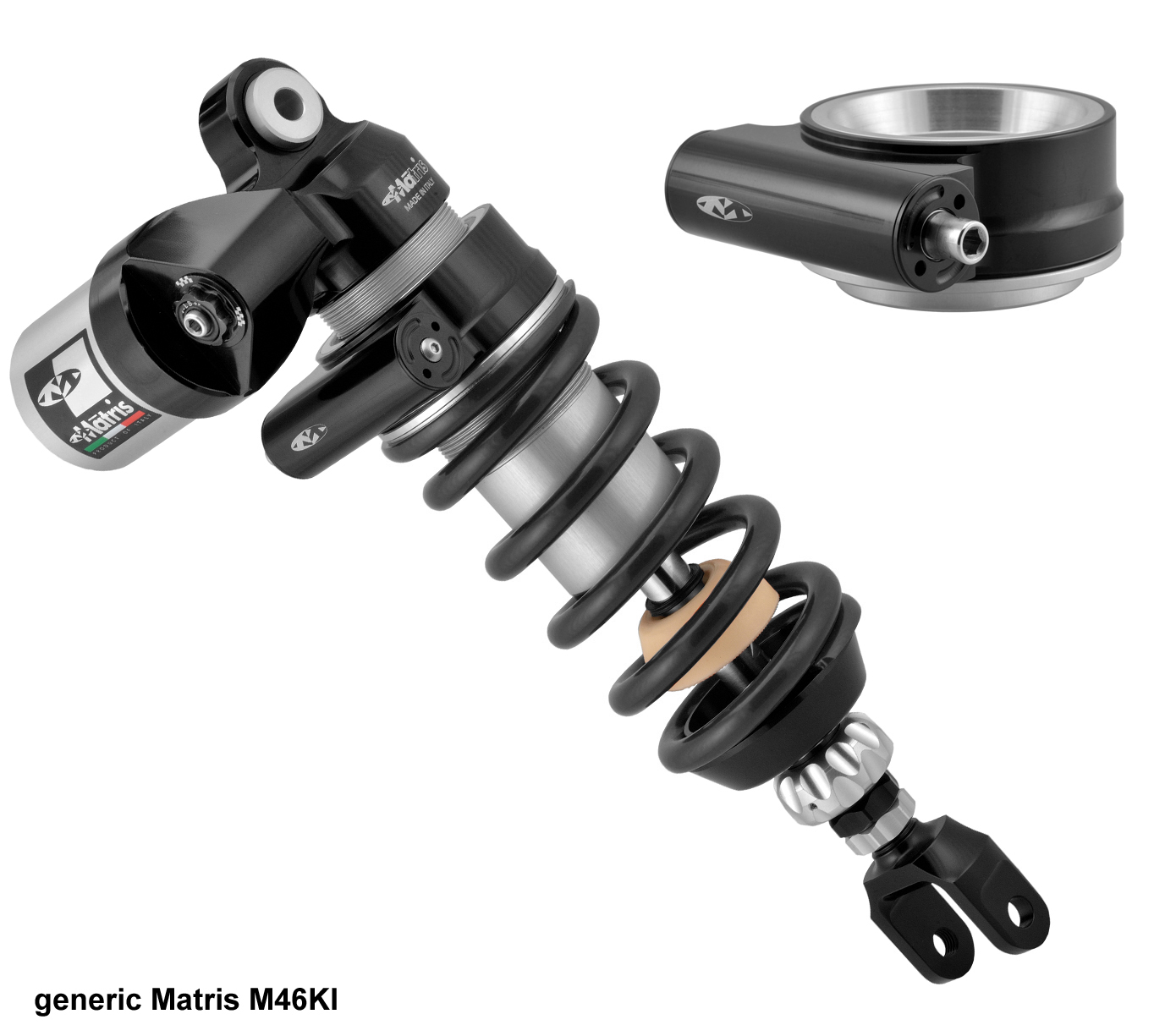 Credo Artesano Ir a caminar Matris M46K Monoshock for the Moto Guzzi Griso 850 1100 and 1200 8V  (2005-2016)