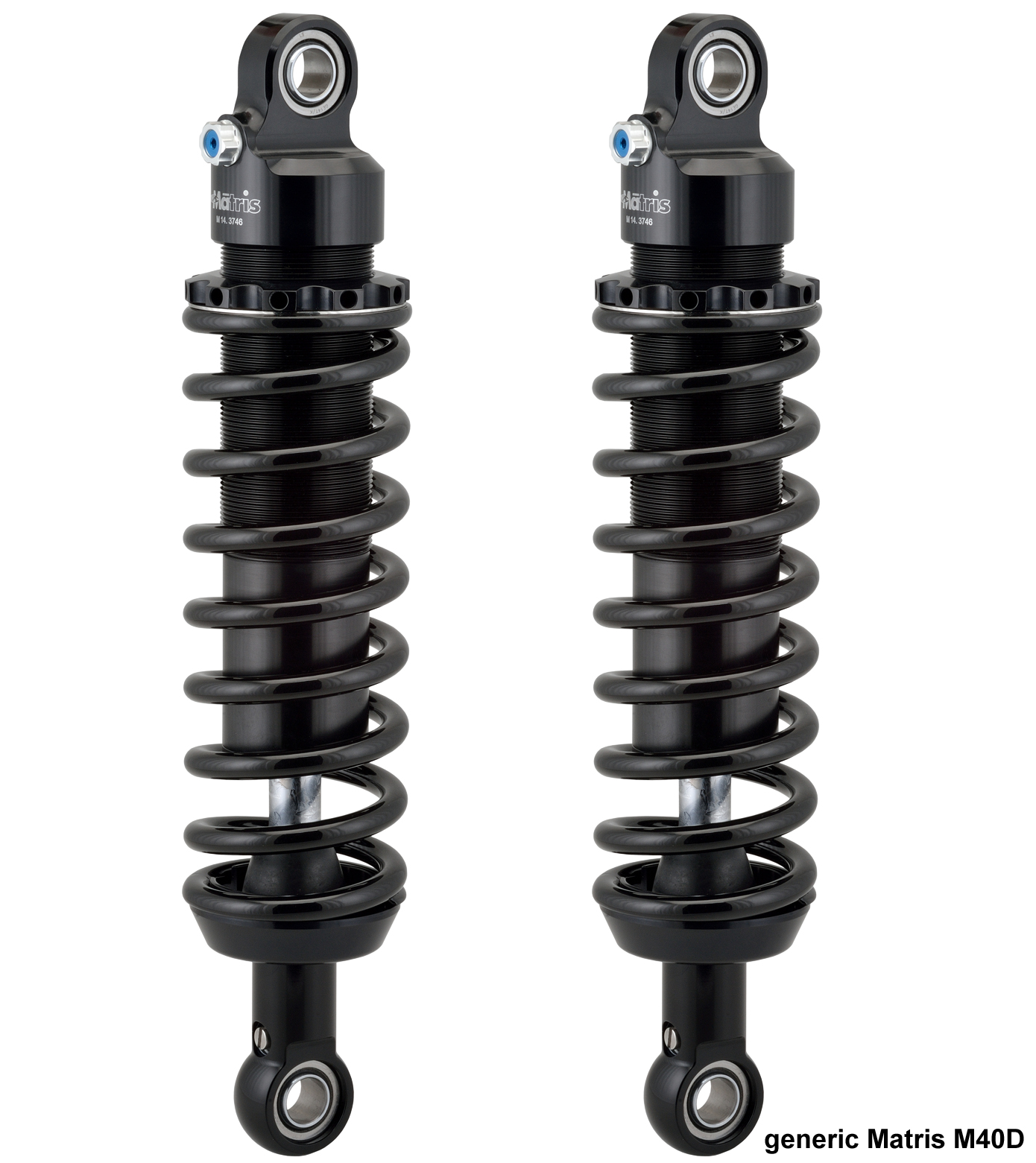 Matris M40D Twinshock for the Royal Enfield Continental GT 650 (2019+)
