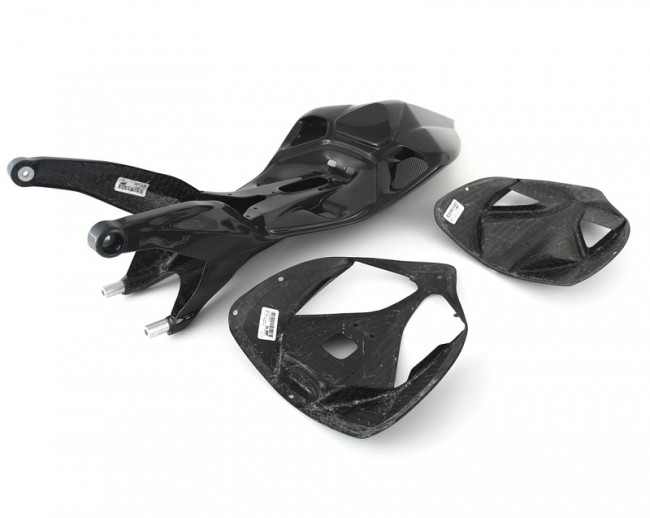 MOTOCORSE - CARBON FIBER MONOCOQUE SUBFRAME AND TAIL KIT FOR DUCATI 899 / 1199 MOTOCORSE - CARBON FIBER MONOCOQUE SUBFRAME AND TAIL KIT FOR DUCATI 899 / 1199