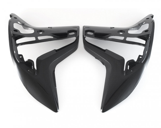 Motocorse Carbon Fiber Inner Side Panels for Multistrada 1200/950 Motocorse Carbon Fiber Inner Side Panels for Multistrada 1200/950