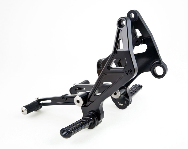 Motocorse Billet Rearsets with Titanium Bolts for MV Agusta RIvale Motocorse Billet Rearsets with Titanium Bolts for MV Agusta RIvale