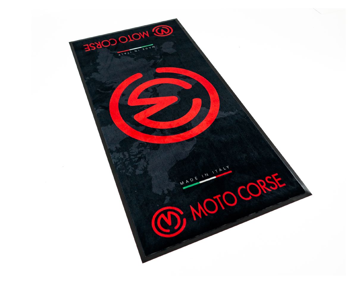 Motocorse Official Rectangular Motorcycle Mat / Carpet Motocorse Official Rectangular Motorcycle Mat / Carpet