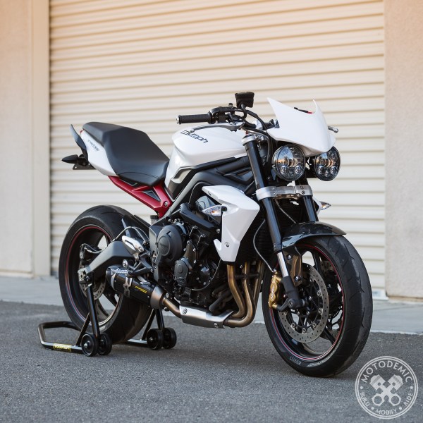 street triple led headlight