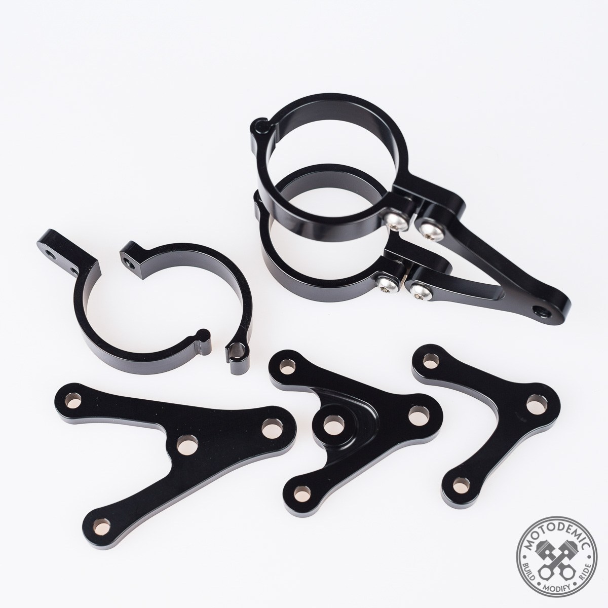 Motodemic Triumph Classics Headlight Brackets Motodemic Triumph Classics Headlight Brackets