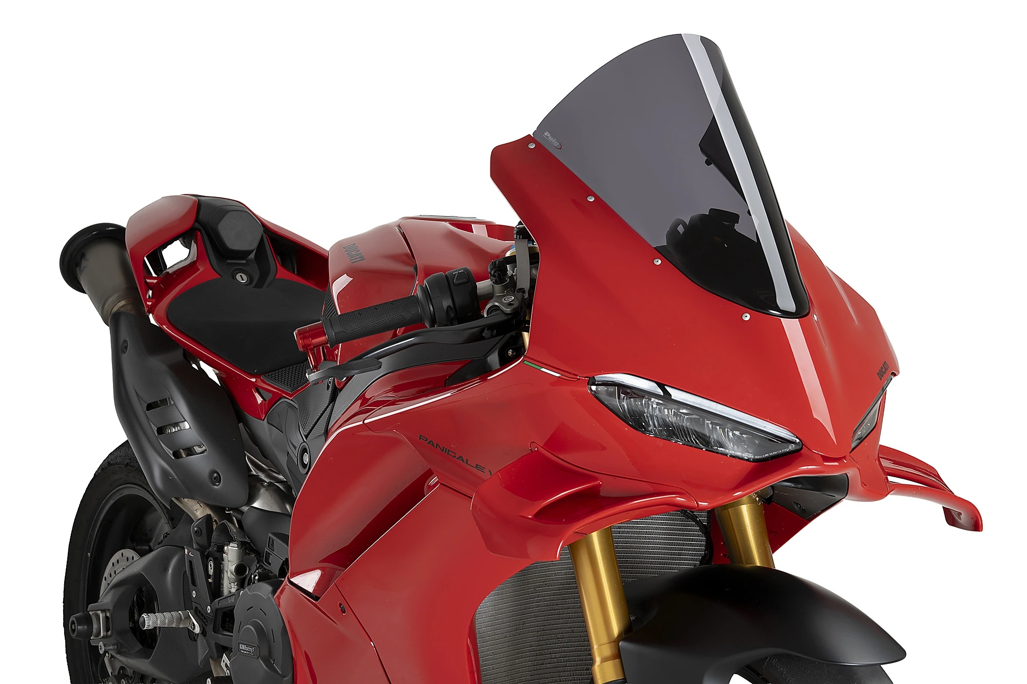 PUIG R-Racer Windscreen for Ducati Panigale V4 / S / SP (20-24) and V4 ...