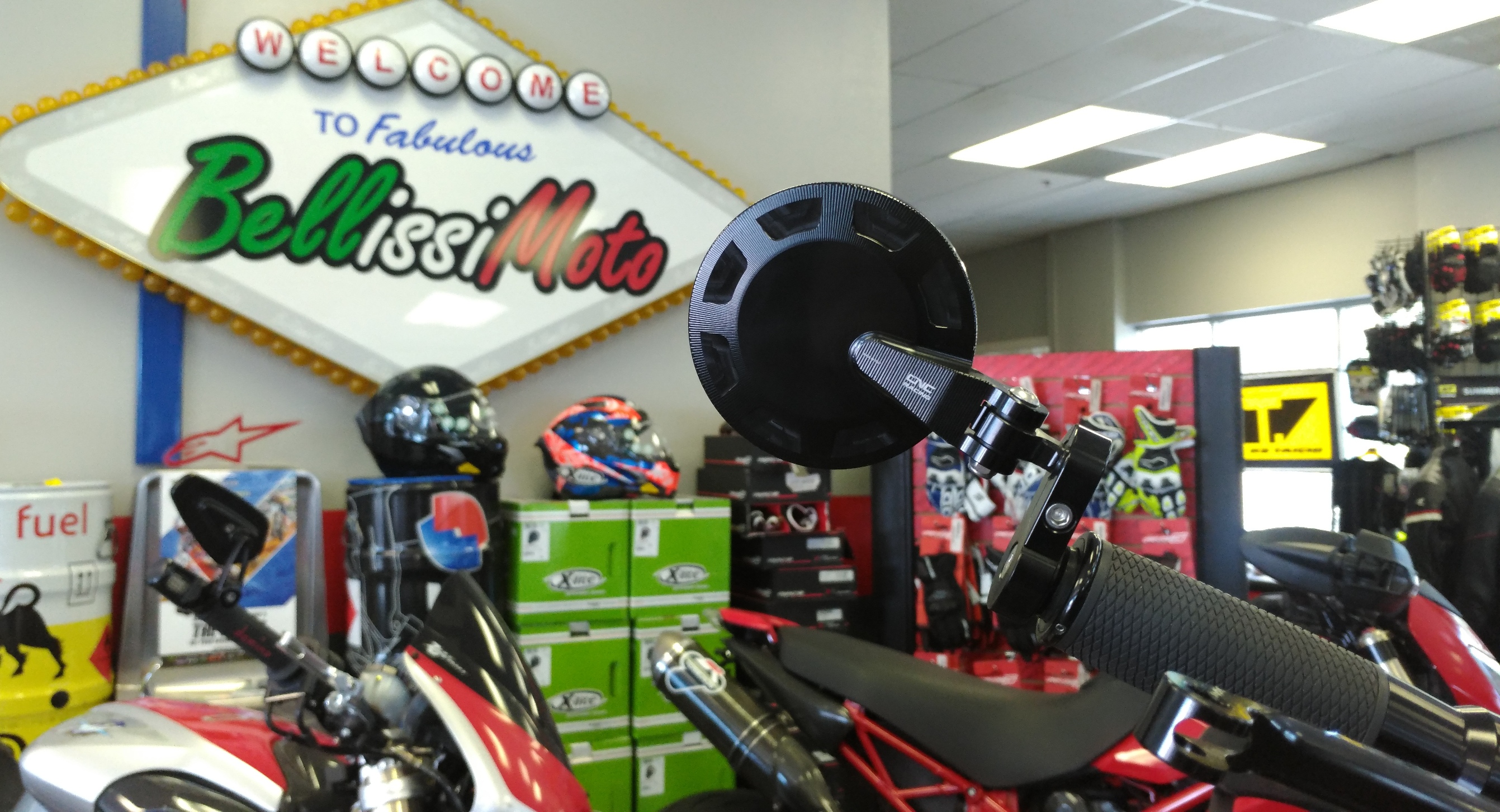 Cnc racing bar end mirrors deals