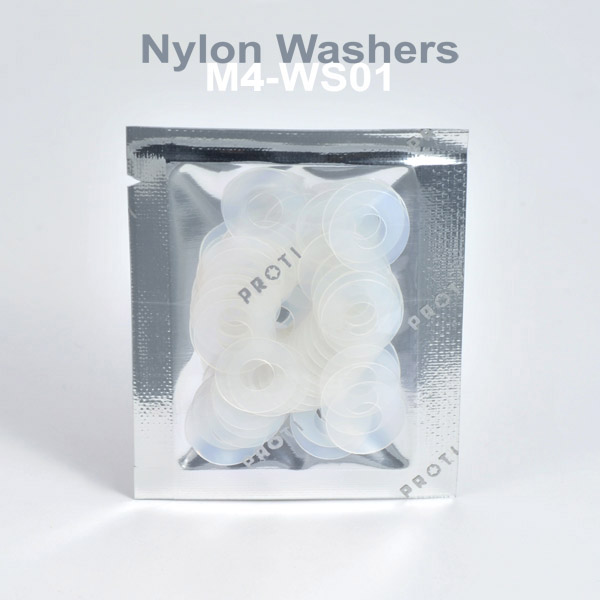 Proti Nylon Washers M4-WS01-10 x 10 Proti Nylon Washers M4-WS01-10 x 10
