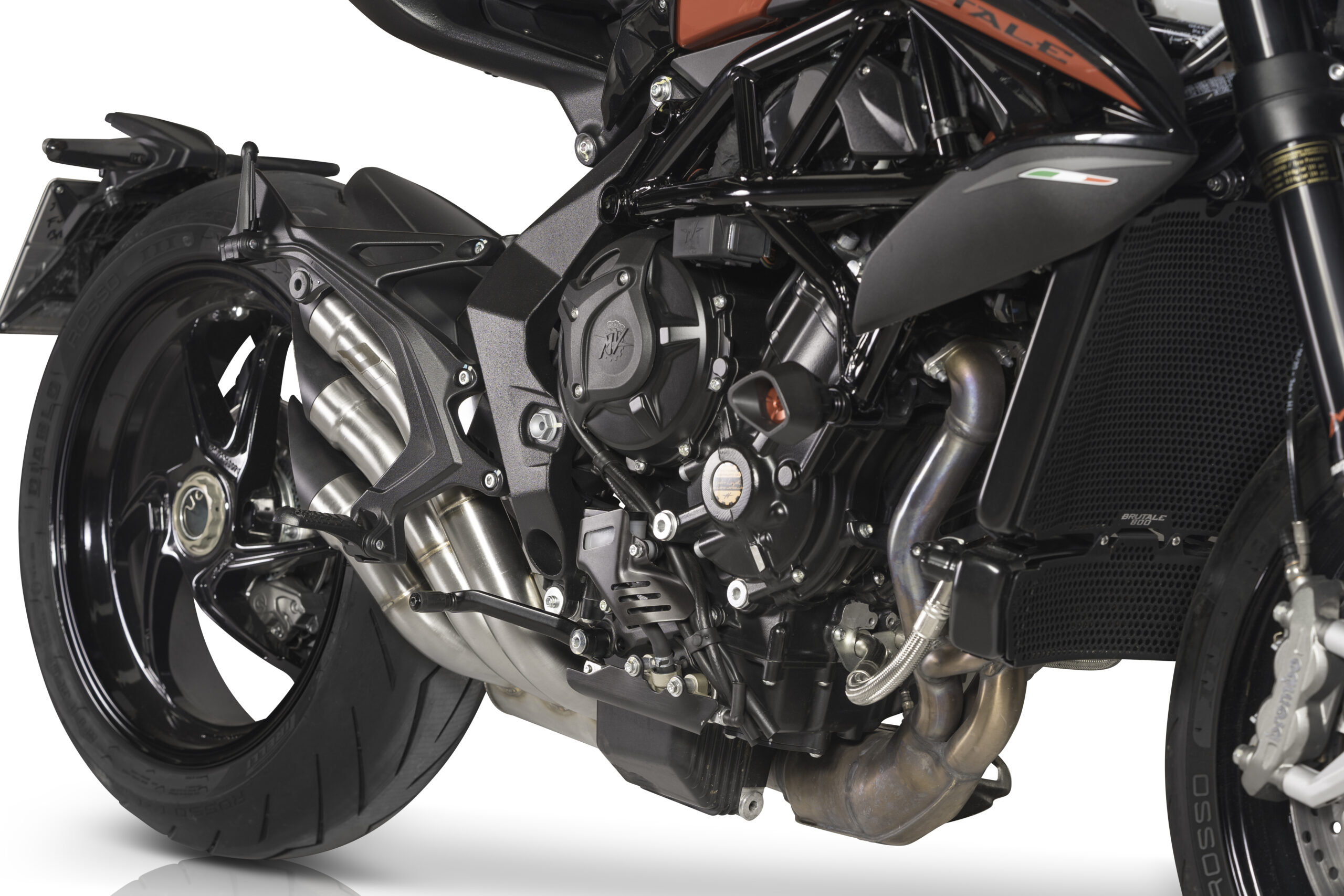 QD Exhaust Power Gun Slip-on - MV Agusta F3 / Brutale 675/800 