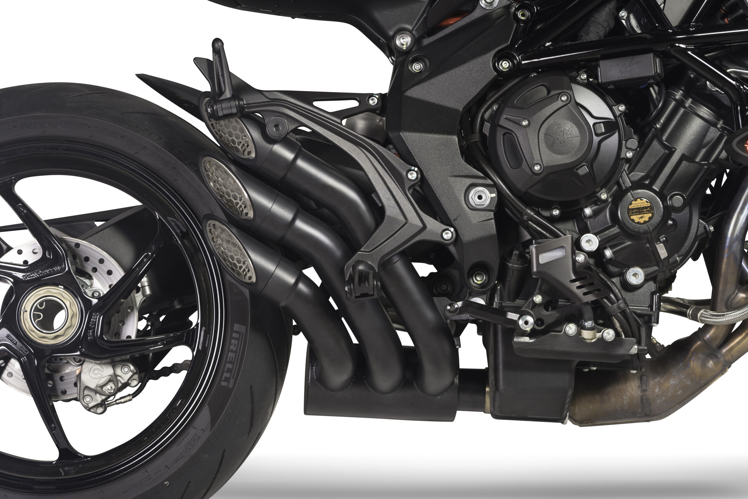 QD Exhaust Power Gun Slip-on - MV Agusta F3 / Brutale 675/800 