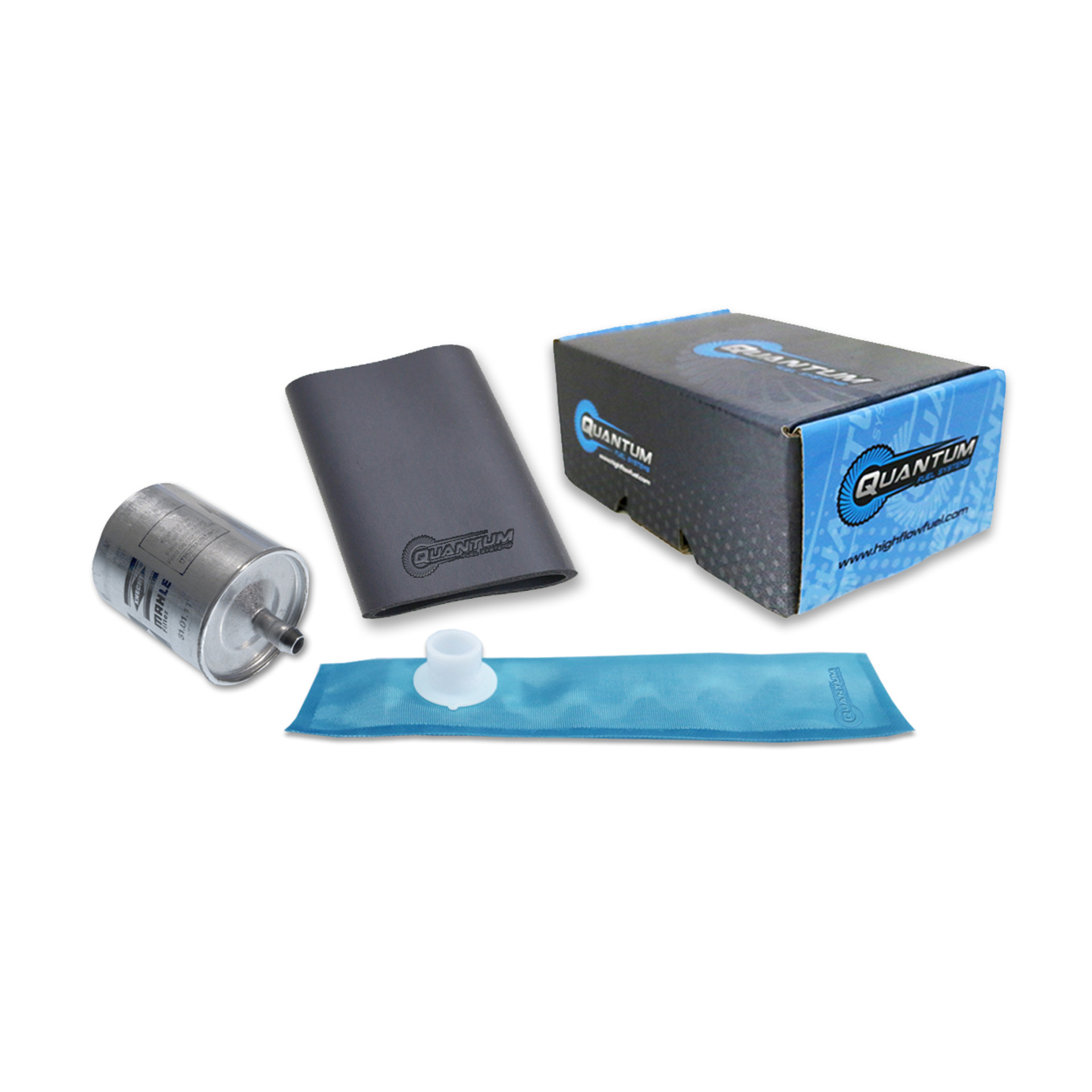 Quantum Fuel Systems Fuel Pump Repair Kit w/ Fuel Filter, Strainer for ...