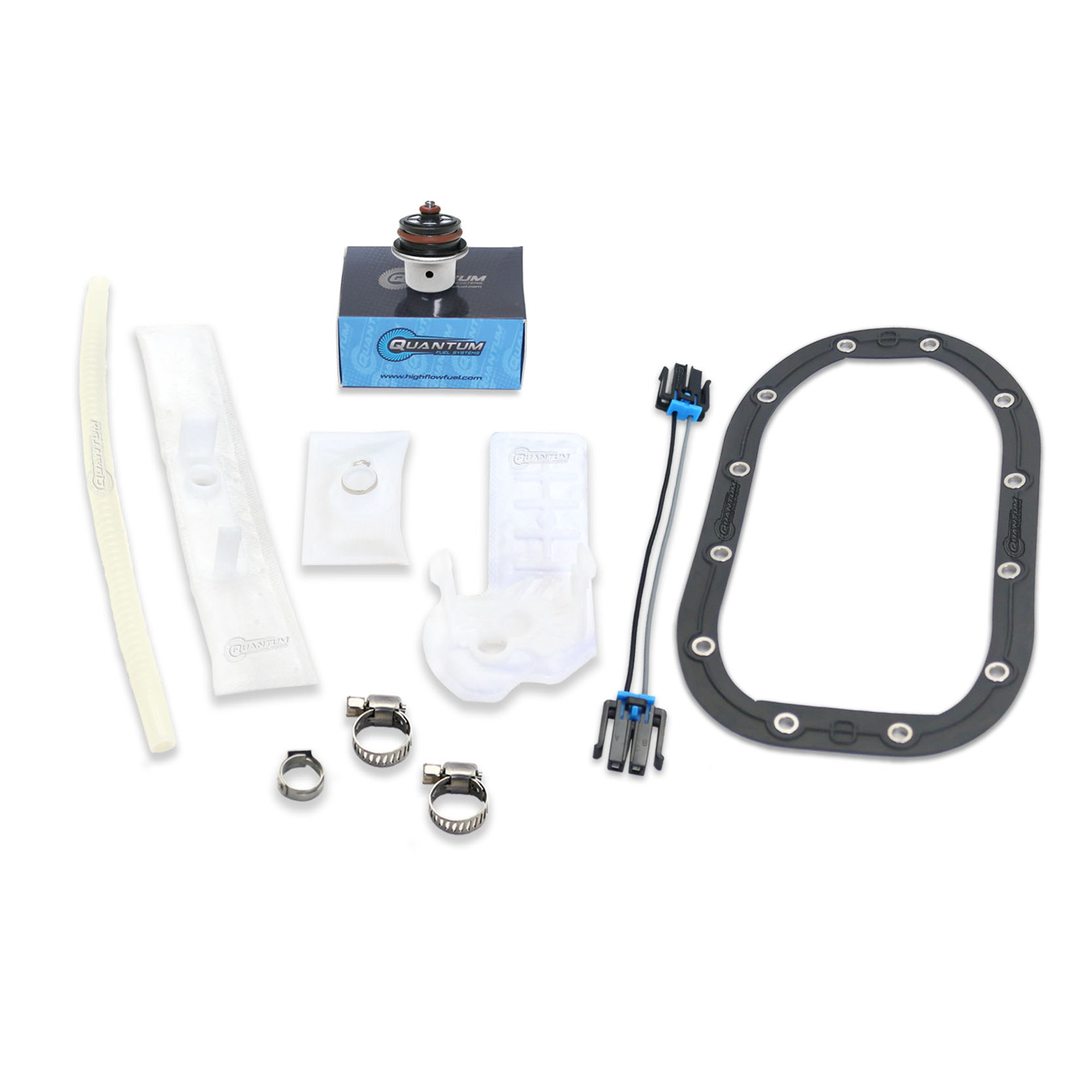 Quantum Fuel Systems Fuel Pump Repair Kit w/ Fuel Pressure Regulator ...
