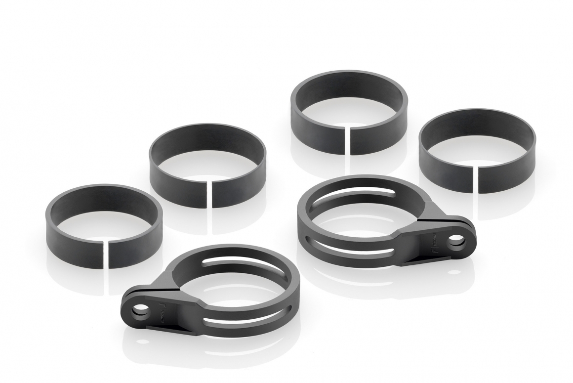 Rizoma Fork Turn Signal Mounting Adapters FR244B