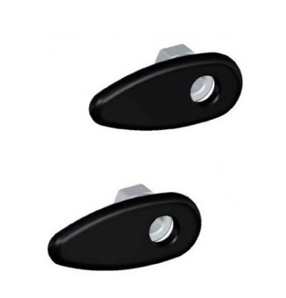 Rizoma Turn Signal Adapters (pair) For Harley Davidson models - FR602BS Rizoma Turn Signal Adapters (pair) For Harley Davidson models - FR602BS