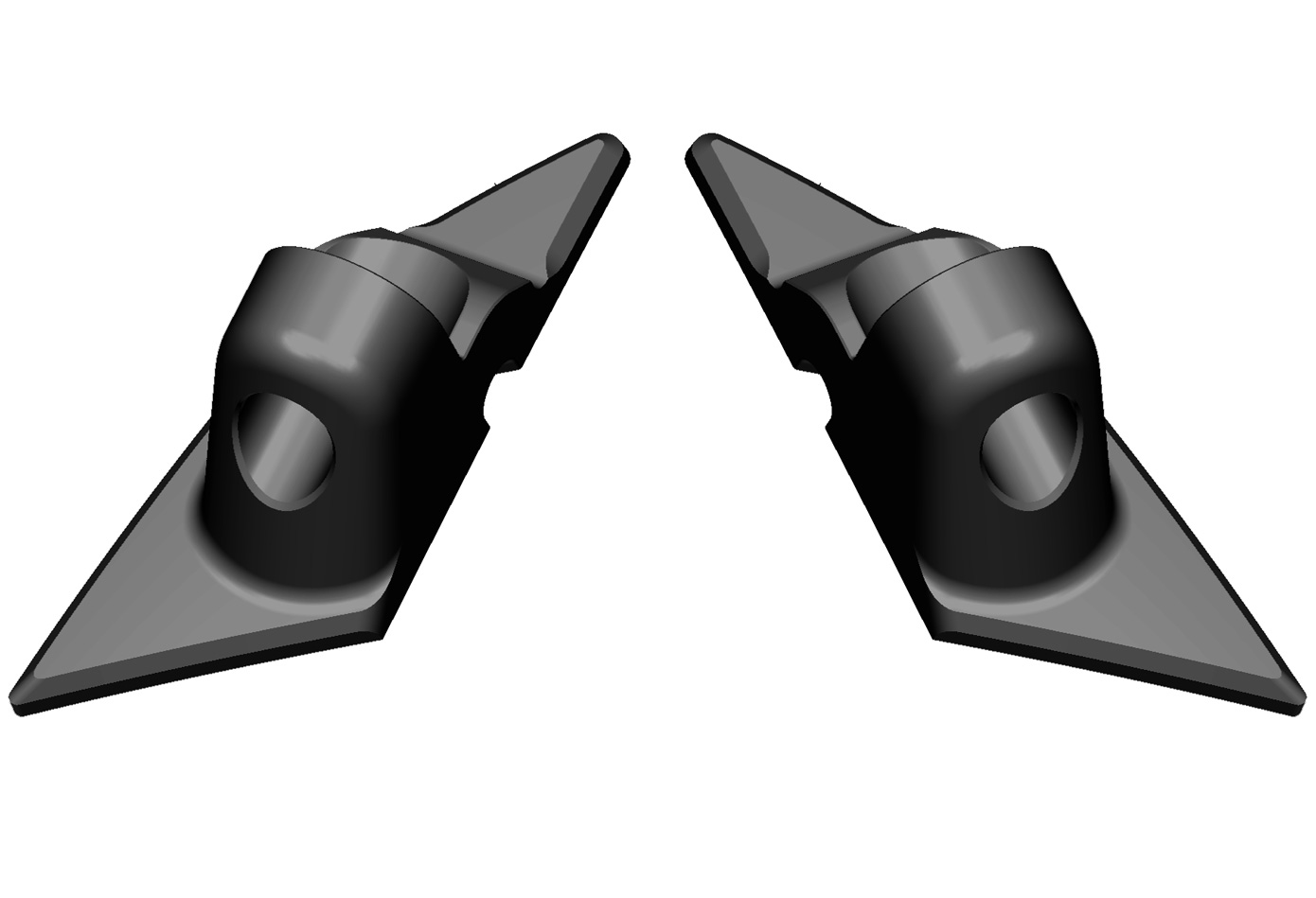 Rizoma Mirror Adapter For Ducati Panigale V4 / S / R / Speciale Rizoma Mirror Adapter For Ducati Panigale V4 / S / R / Speciale