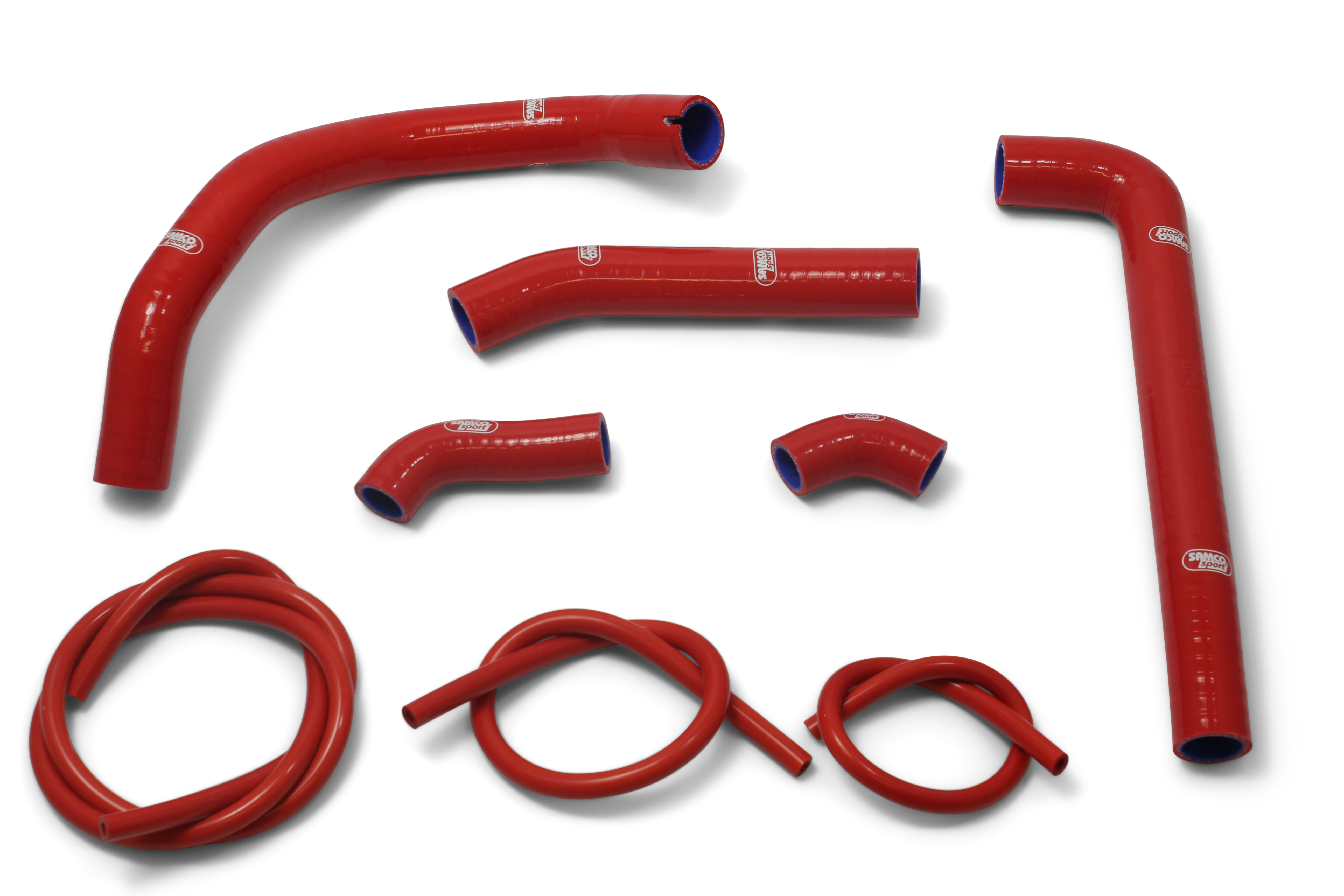 SamcoSport 8 Piece Silicone Coolant Hose Set For Ducati Streetfighter V2 (22-24) SamcoSport 8 Piece Silicone Coolant Hose Set For Ducati Streetfighter V2 (22-24)