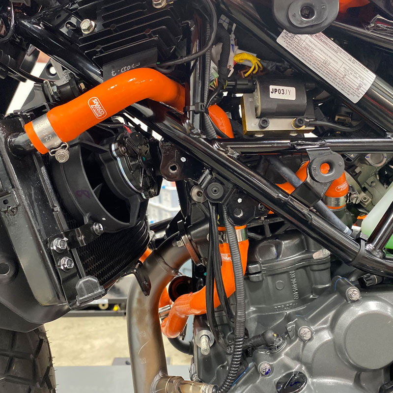 SamcoSport 4 Piece Full Silicone Coolant Hose Set For KTM 390 Adventure (2020+) and RC 390 (2022+) SamcoSport 4 Piece Full Silicone Coolant Hose Set For KTM 390 Adventure (2020+) and RC 390 (2022+)