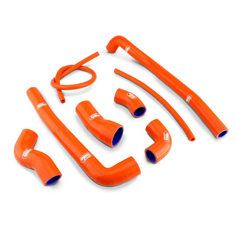 SamcoSport 8 Piece Full Silicone Coolant Hose Set For KTM 1290 Super Adventure S / R (2021+) SamcoSport 8 Piece Full Silicone Coolant Hose Set For KTM 1290 Super Adventure S / R (2021+)