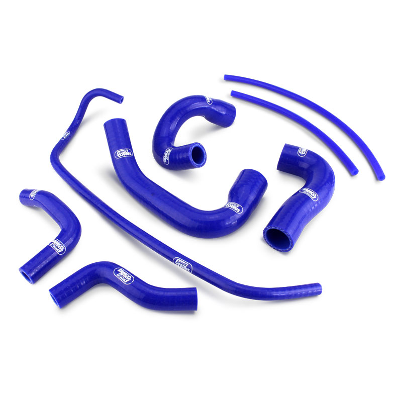 SamcoSport 8 Piece Full Silicone Coolant Racing Hose Set For Yamaha FZ-09 / MT-09 / Tracer 9 / GT (2021+), and XSR900 (2022+) SamcoSport 8 Piece Full Silicone Coolant Racing Hose Set For Yamaha FZ-09 / MT-09 / Tracer 9 / GT (2021+), and XSR900 (2022+)