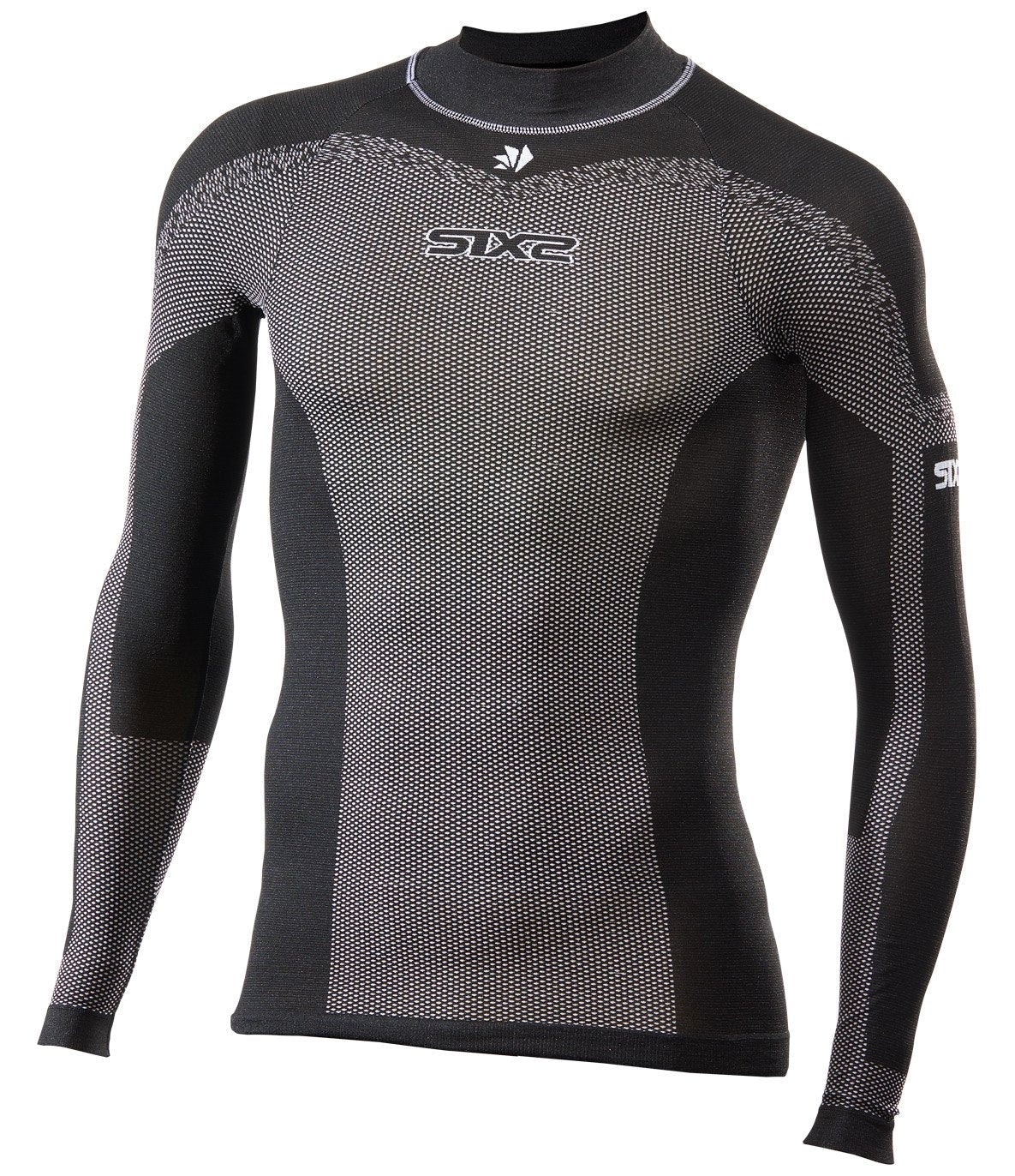 SIX2 Lightweight Long-sleeve Mock Neck Jersey SIX2 Lightweight Long-sleeve Mock Neck Jersey